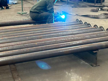 咸阳20#无缝注浆管加工108*6钢花管棚管